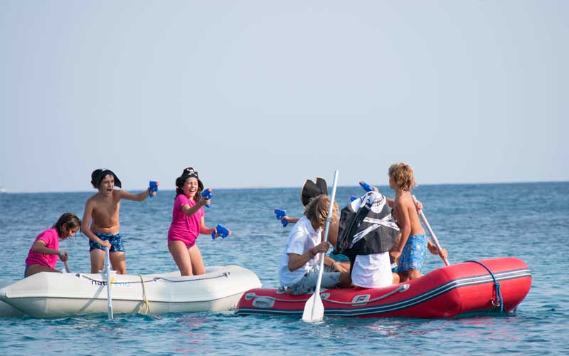 CTS Family Sailing Holiday Greece kids Pirates 