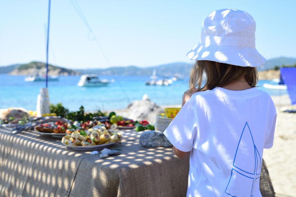 CTS Family Sailing Holidays Greece kids food