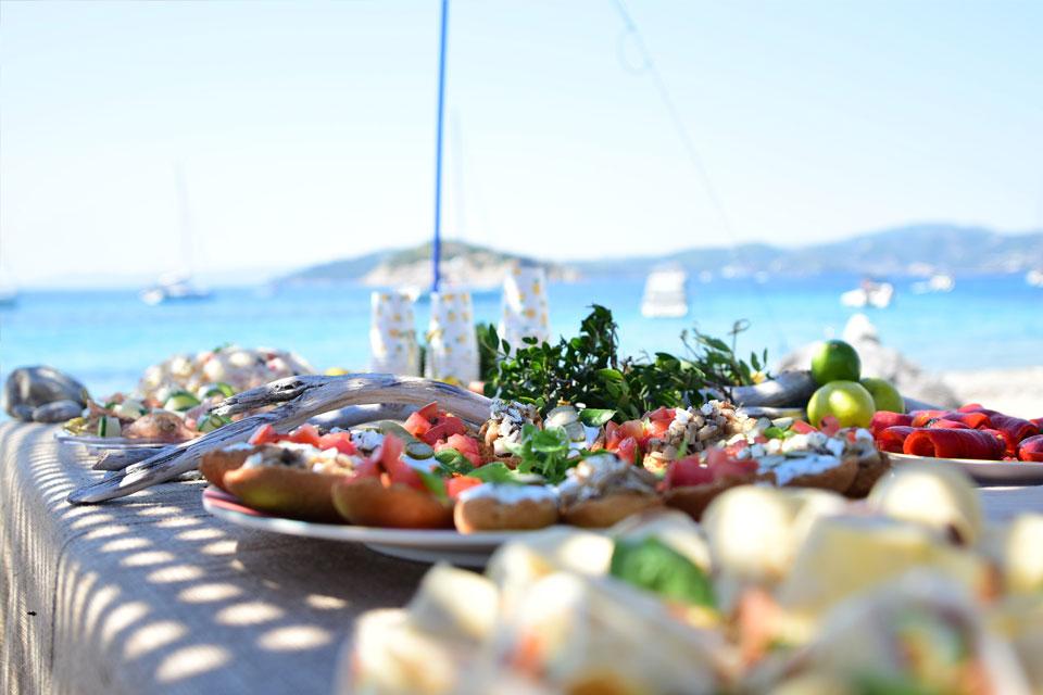 CTS Family Sailing Holidays Greece food