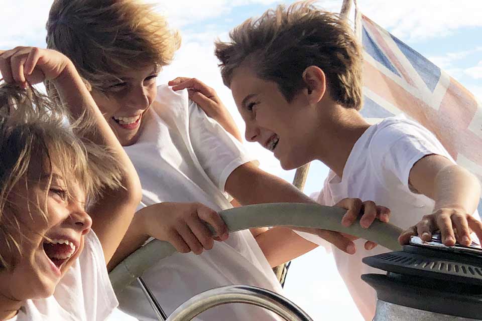 CTS Family Sailing Holidays Greece Kids Sailing School